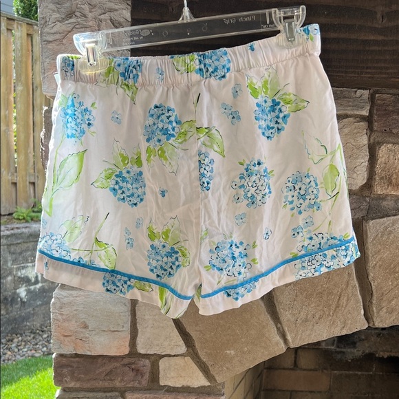 Floral Print hydrangea Kiel James Patrick  PajamaShorts Small - Picture 5 of 5